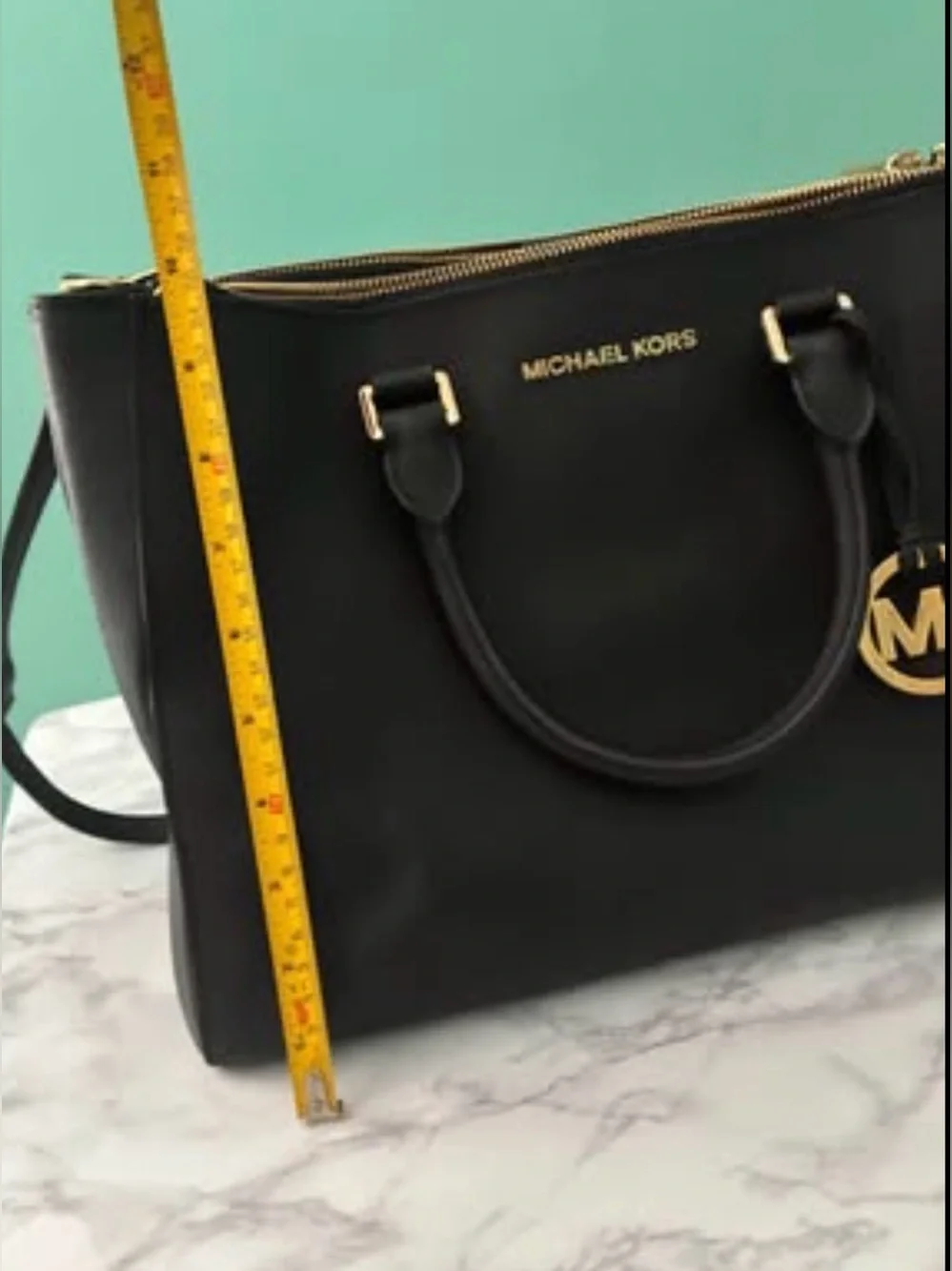 Michael Kors Sutton leather large purse